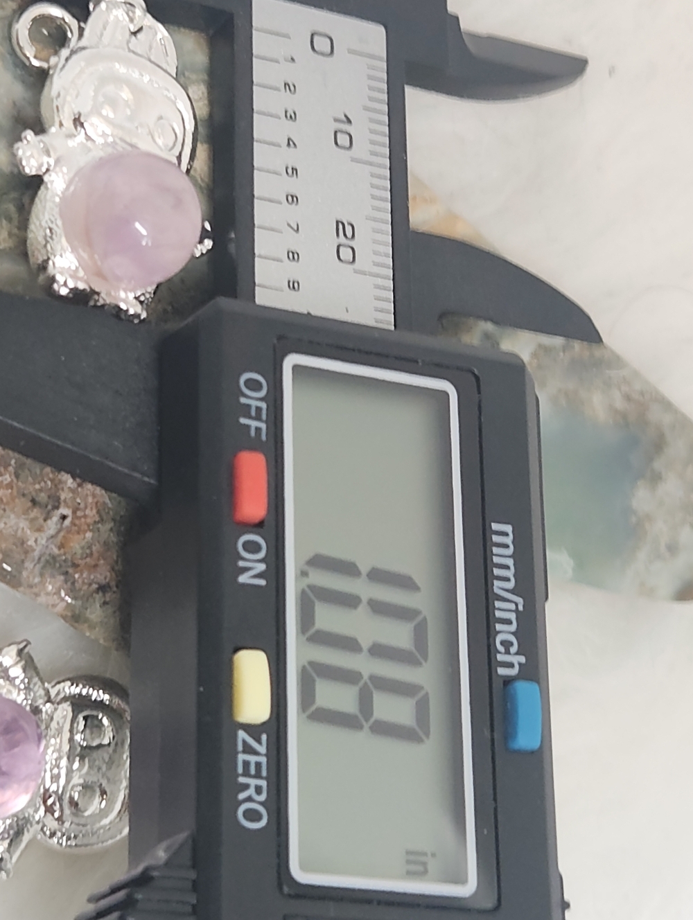 Amethyst Pendant | Labubu Inspired Crystal Charm | Purple Stone Jewelery - Picture 7 of 7